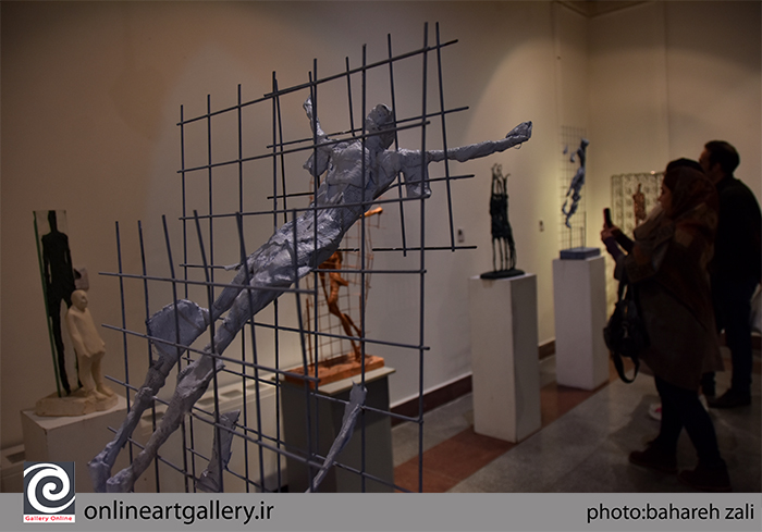 گزارش تصویری نمایشگاه آثار هادی ضیاءالدینی در مؤسسه صبا (بخش سوم)